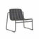 Slim Lounge Chair In Charcoal