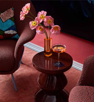Manhattan Vase in Pink Ombre - Fenton & Fenton