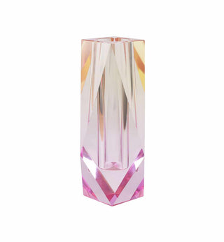 Prism Vase in Pink Ombre - Fenton & Fenton