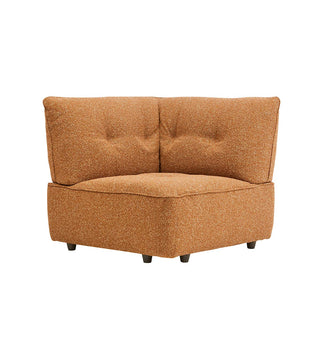 Roommate Sofa - 5 Piece L-Shape + Chaise in Ginger - Fenton & Fenton