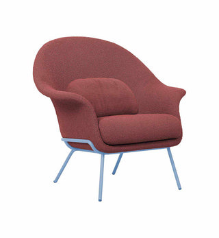 Shelly Lounge Chair in Rust - Fenton & Fenton