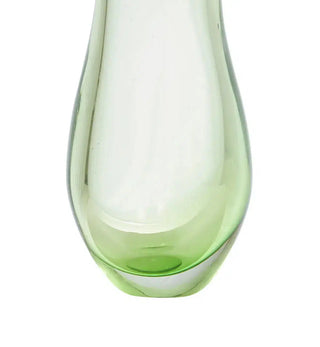 1950's Tall Murano Green Vase - Fenton & Fenton