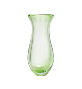 1950's Tall Murano Green Vase - Fenton & Fenton