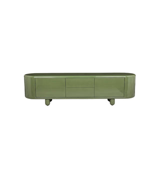Apollo Entertainment Unit in Olive