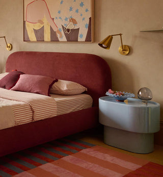 Casa Cushion in Ruby Wine - Fenton & Fenton