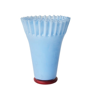 Essie Vase in Glacier Blue