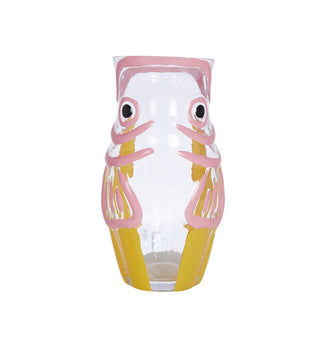 Wanda Fish Vase in Rose