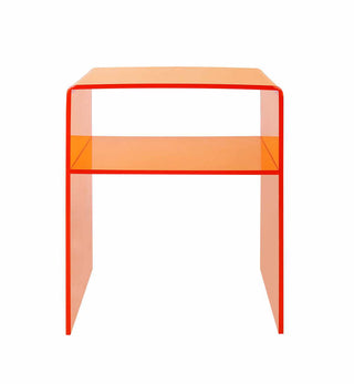 Hubba Bubba Bedside Table in Tangerine - Fenton & Fenton