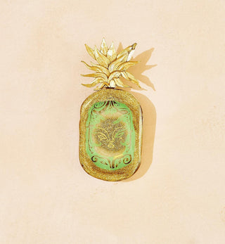 Tropicali Tile by Jai Vasicek - Pineapple 9 - Fenton & Fenton