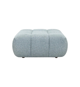 Marshmallow Sofa - Square Ottoman in Nordic Blue
