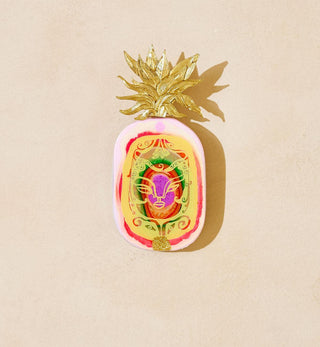 Tropicali Tile by Jai Vasicek - Pineapple 24 - Fenton & Fenton