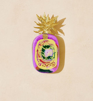 Tropicali Tile by Jai Vasicek - Pineapple 25 - Fenton & Fenton