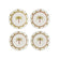 Balmy Palm Plate - Set of 4