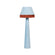 Brady Floor lamp in Powder Blue