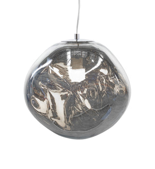 Bubble Pendant In Chrome - Large