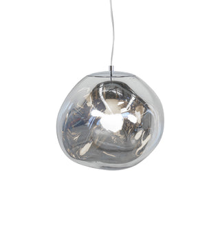 Bubble Pendant In Chrome - Medium