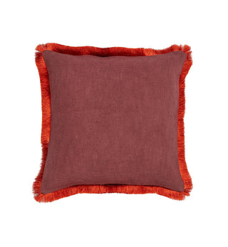 Casa Cushion in Ruby Wine - Fenton & Fenton