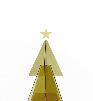 Kaleidoscopic Christmas Tree in Citrine