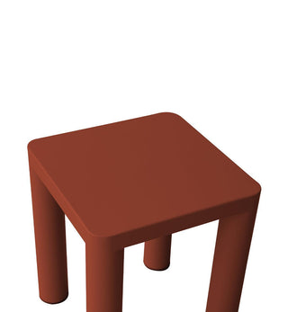 Cult Outdoor Stool in Brick - Fenton & Fenton