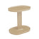 Orbit Glossy Side Table in Croissant