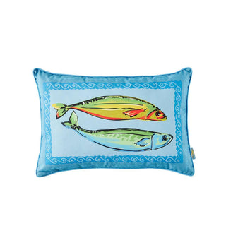 Outdoor Cushion in Mackerel