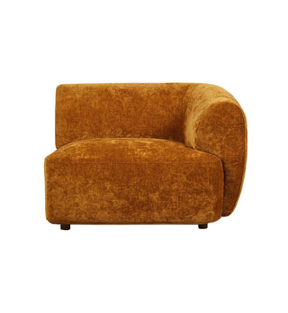 Sunday Sofa - 4 Piece L-Shape RHF with Open End in Golden