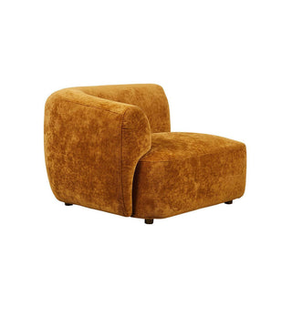 Sunday Sofa LHF Chair With Arm In Golden