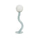 Squiggle Table Lamp - Powder Blue