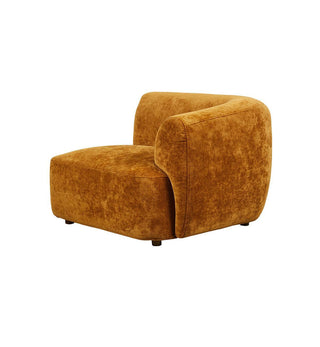 Sunday Sofa RHF Chair with Arm in Golden