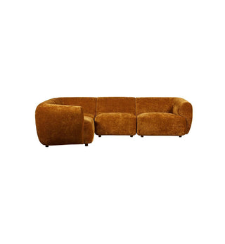 Sunday Sofa - 4 Piece L-Shape LHF in Golden