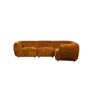 Sunday Sofa - 4 Piece L-Shape RHF in Golden