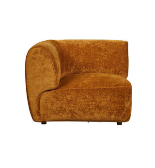 Sunday Sofa - 4 Piece L-Shape RHF with Open End in Golden