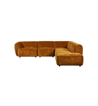 Sunday Sofa - 5 Piece L-shape RHF in Golden