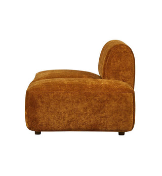 Sunday Sofa - Open End RHF in Golden