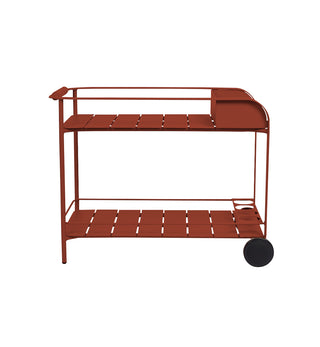 Sundowner Bar Cart in Brick