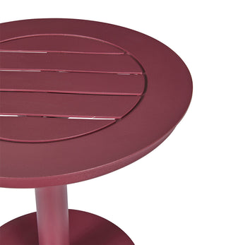 Sundowner Side Table in Aubergine