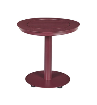 Sundowner Side Table in Aubergine