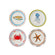 Tropicali Plate - Set of 4