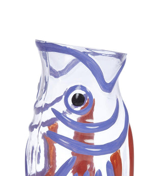Wanda Fish Vase in Clay