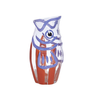 Wanda Fish Vase in Clay