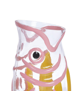 Wanda Fish Vase in Rose
