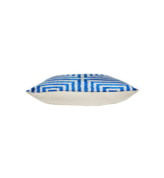 Zulta Cushion in Cobalt Squares