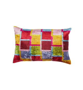 Zulta Cushion in Patchwork Multi