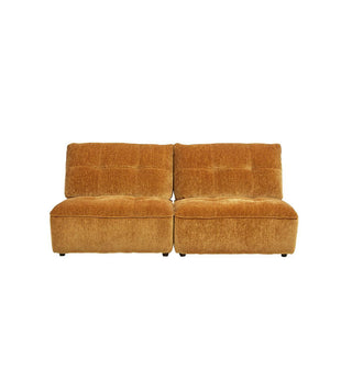 Roommate Sofa - 2 Piece Armless in Honey