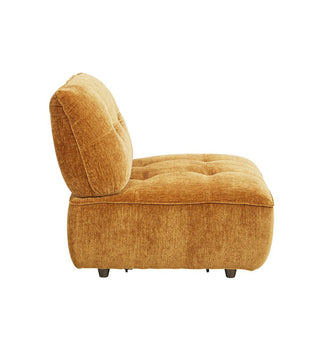 Roommate Sofa - Armless Chair in Honey