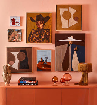 Apollo Glossy Sideboard In Sienna