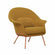 Shelly Lounge Chair in Golden