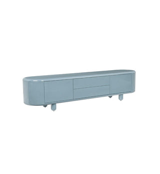 Apollo Entertainment Unit in Powder Blue - Fenton & Fenton
