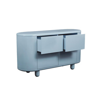 Apollo 4-Drawer Commode in Powder Blue - Fenton & Fenton