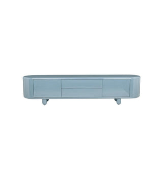 Apollo Entertainment Unit in Powder Blue - Fenton & Fenton